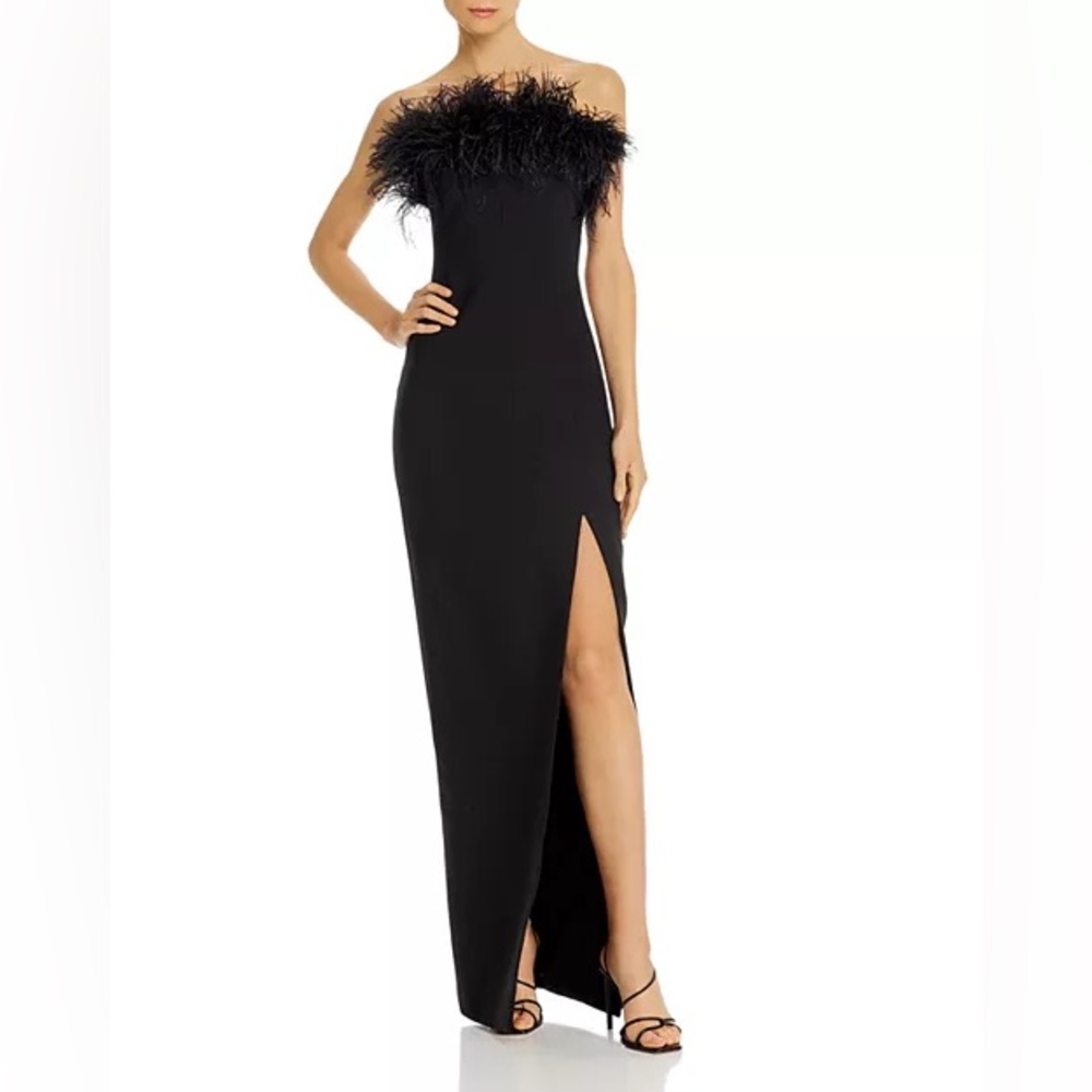 Likely Desi feather top gown (Sold out)